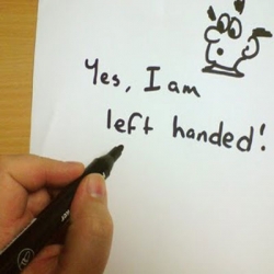 Οι διαφορές μεταξύ δεξιόχειρων και αριστερόχειρων!
